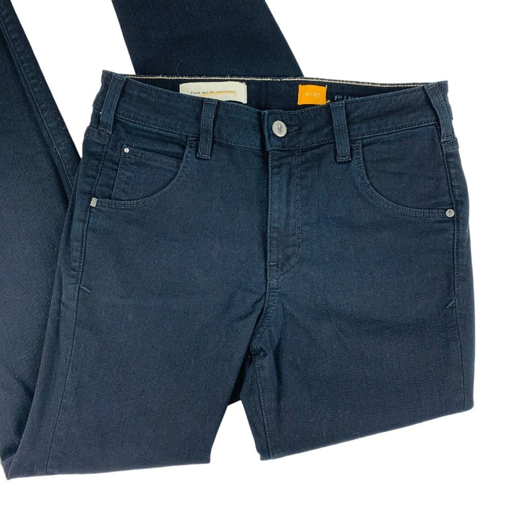 Pilcro And The Letterpress Superscript Black Skinny Jeans 27